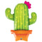 LE GROUPE BLC INTL INC Balloons Cactus Supershape Foil Balloon, 39 Inches 07144478635502