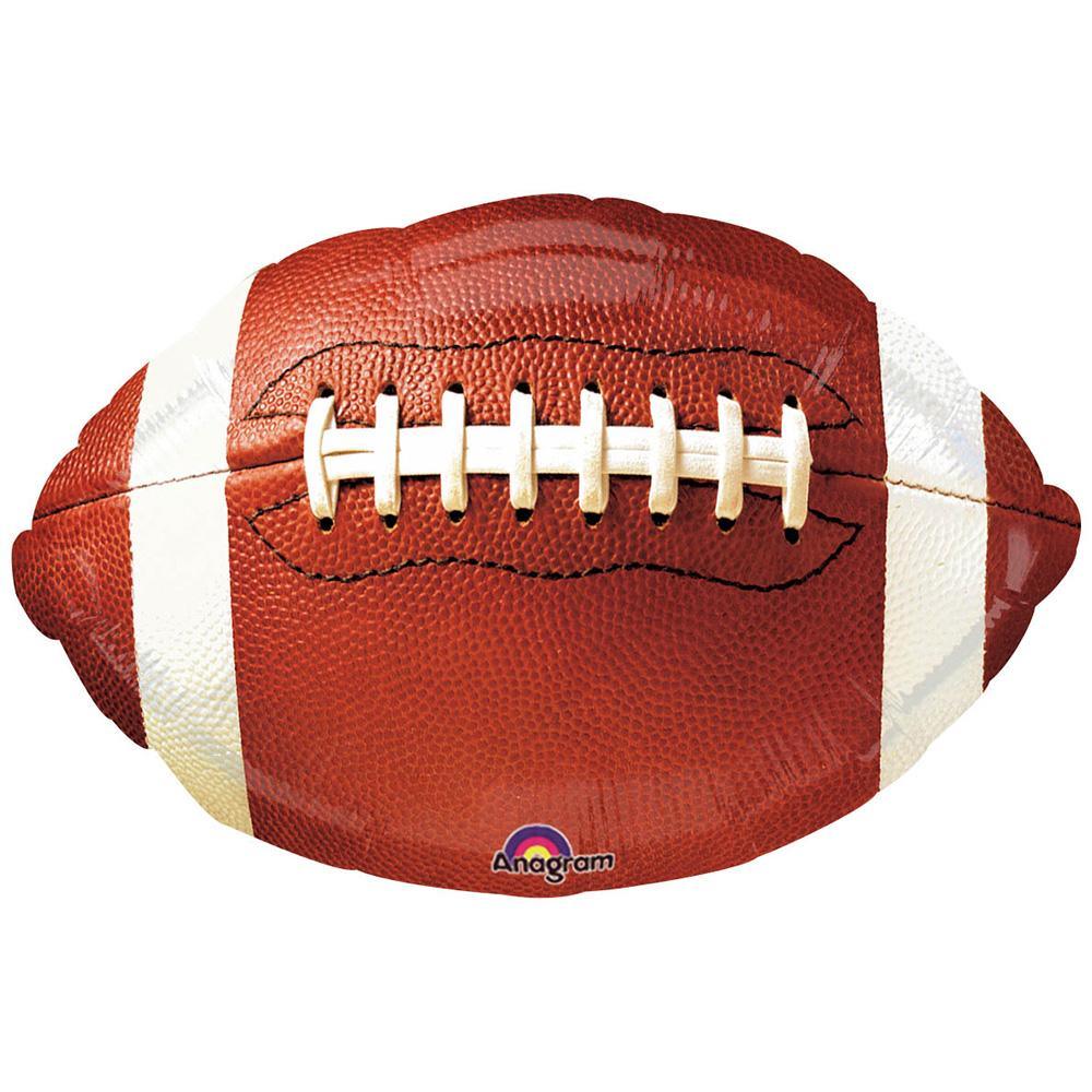 Buy Balloons Championship Football Foil Balloon, 18 Inches sold at Party Expert