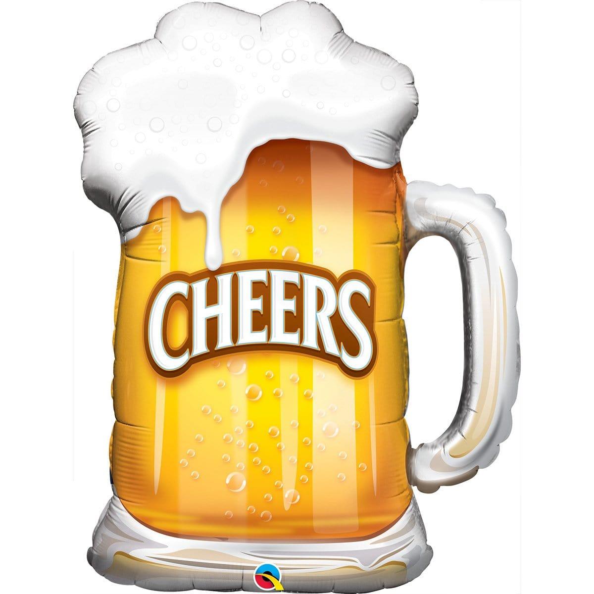 Buy Balloons Cheers Beer Mug Supershape Balloon sold at Party Expert