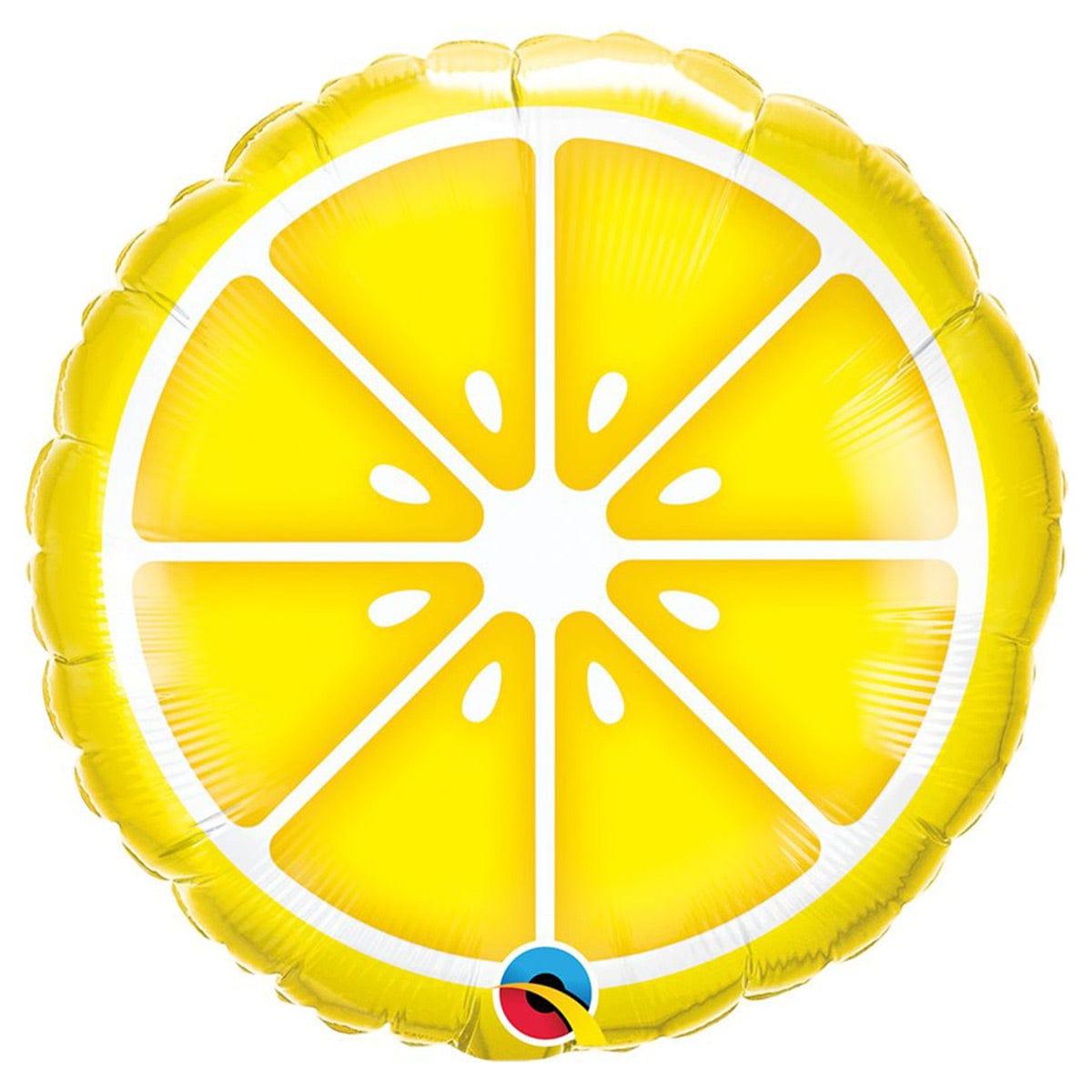 LE GROUPE BLC INTL INC Balloons Citrus Foil Balloon, 18 in, Yellow