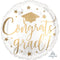 Buy Balloons Congrats Grad White Supershape Balloon sold at Party Expert