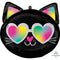 LE GROUPE BLC INTL INC Balloons Cool Kitty Foil Balloon, 17 Inches, 1 Count