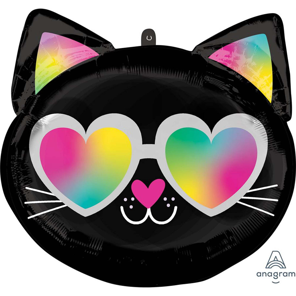 LE GROUPE BLC INTL INC Balloons Cool Kitty Foil Balloon, 17 Inches, 1 Count