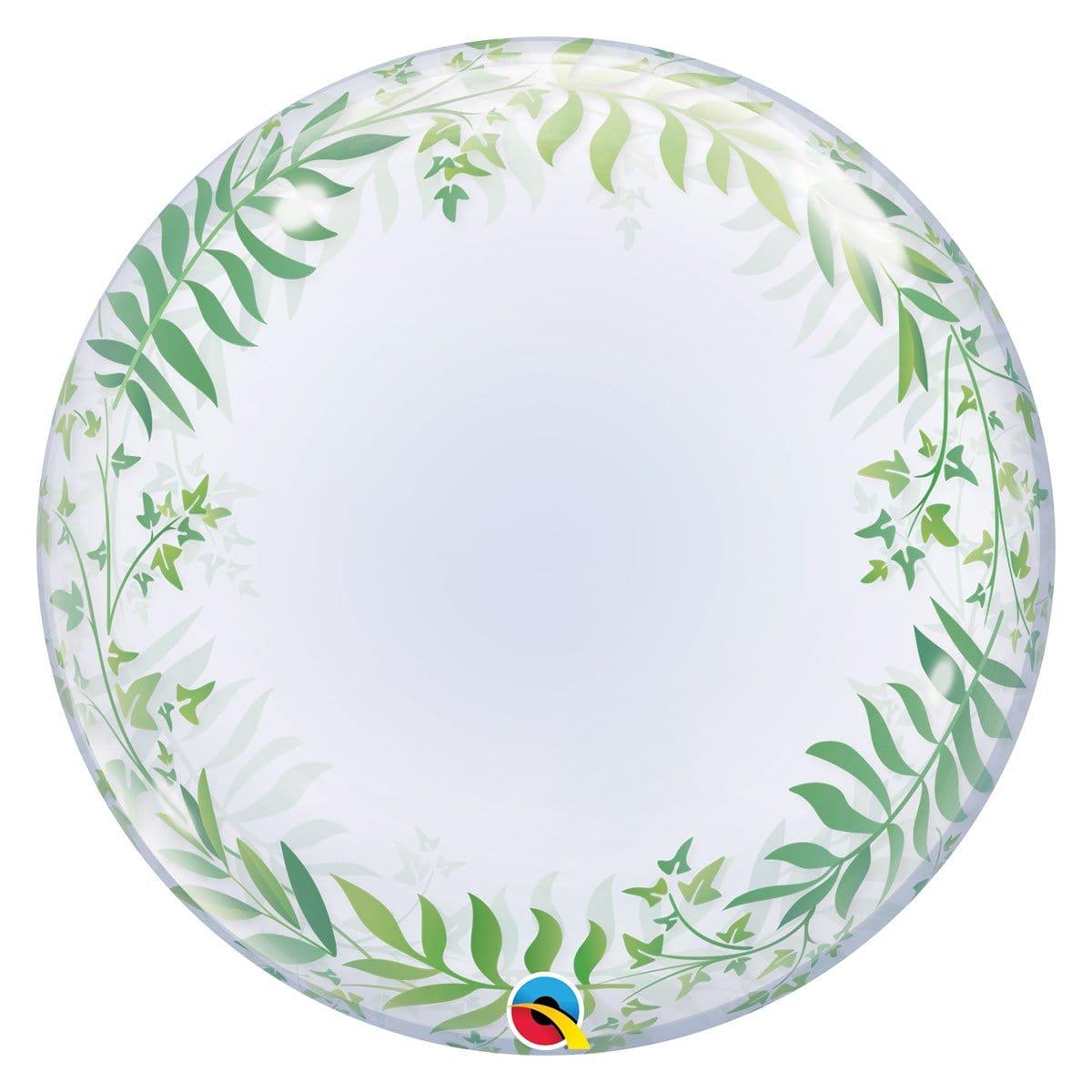 Buy Balloons Elegant Greenery Bubble Deco. Balloon sold at Party Expert