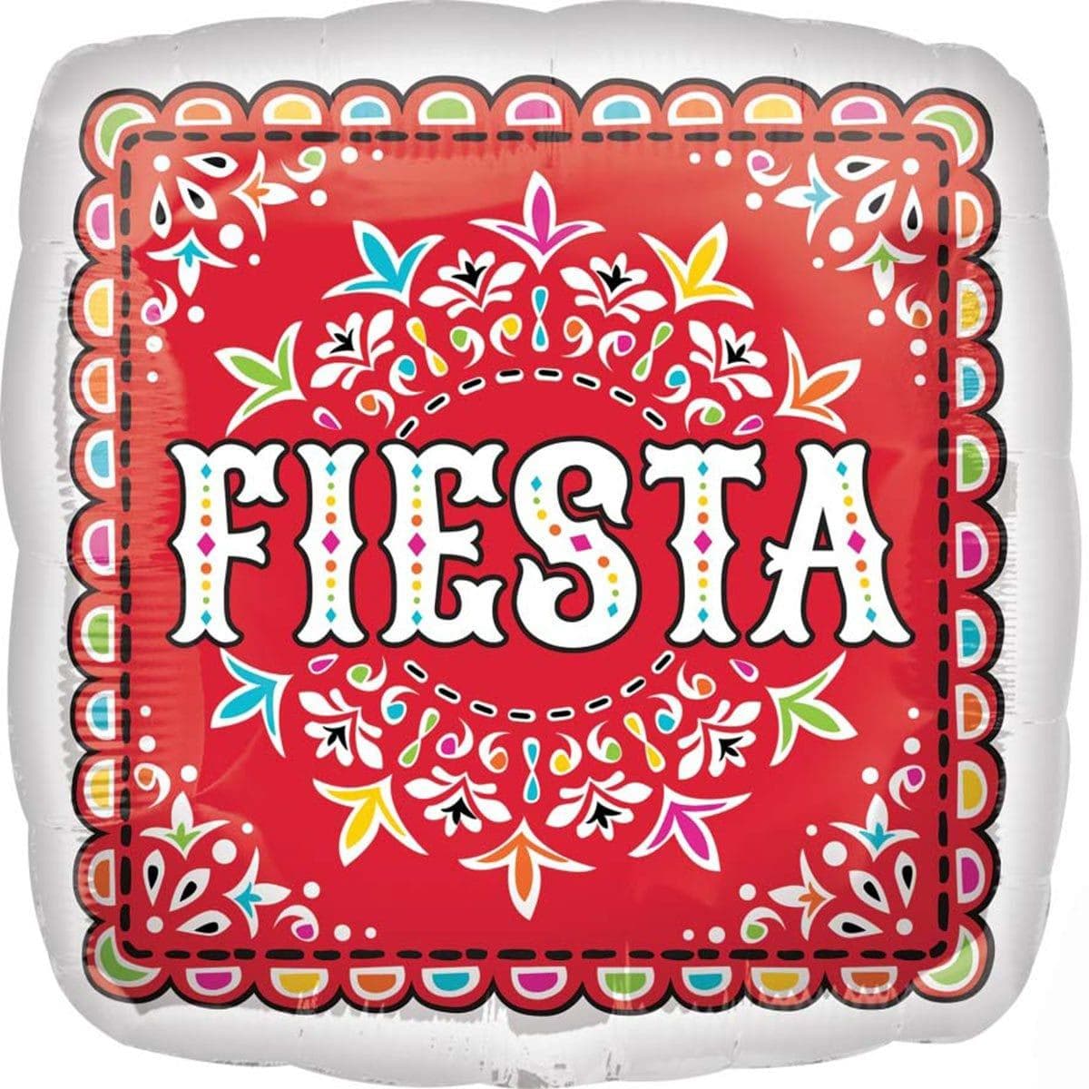Buy Balloons Fiesta Foil Balloon, 18 Inches sold at Party Expert