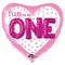 Buy Balloons Fun To Be ONE Girl 3D Foil Balloon, 36 Inches sold at Party Expert