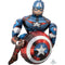 Buy Balloons Giant Captain America Air Walker sold at Party Expert