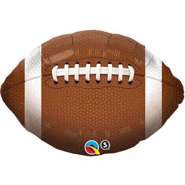 Buy Balloons Giant Football Foil Balloon, 36 Inches sold at Party Expert