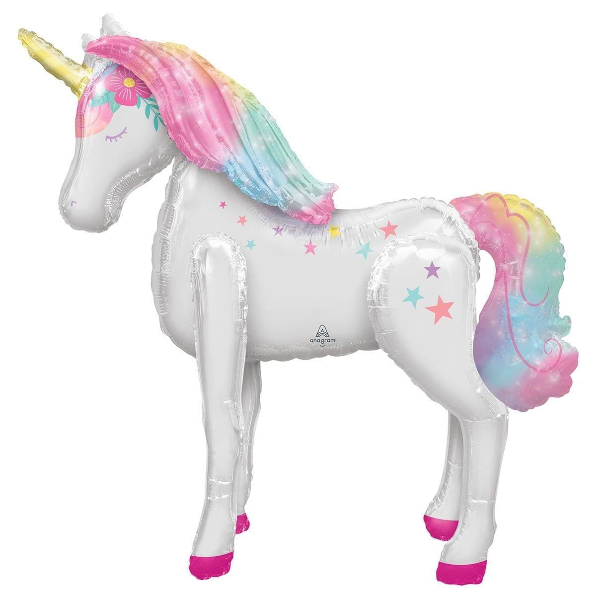 Buy Balloons Giant Unicorn Air Walker Balloon sold at Party Expert