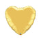 LE GROUPE BLC INTL INC Balloons Gold Heart Supershape Foil Balloon, 36 Inches, 1 Count 071444784511