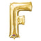 Buy Balloons Gold Letter F Foil Balloon, 32 Inches sold at Party Expert