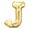 Buy Balloons Gold Letter J Foil Balloon, 16 Inches sold at Party Expert