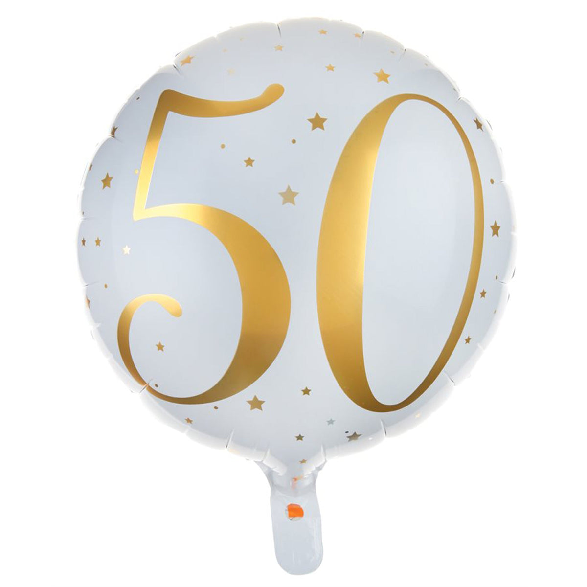 LE GROUPE BLC INTL INC Balloons Gold Trendy Age 50th Birthday Foil Balloon, 18 Inches, 1 Count 3660380045052