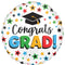 LE GROUPE BLC INTL INC Balloons Graduation Foil Balloon "Congrats Grad!", Multicolour, 18 in
