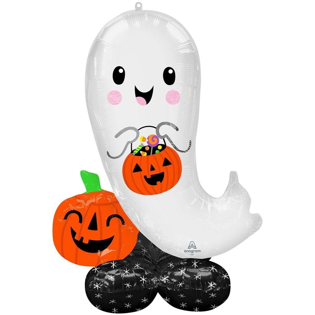Buy Balloons Halloween Ghost Airloonz Standing Foil Air-Filled Balloon sold at Party Expert