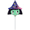 LE GROUPE BLC INTL INC Balloons Halloween Mini Witch Air-Filled Foil Balloon, 14 Inches 026635431576