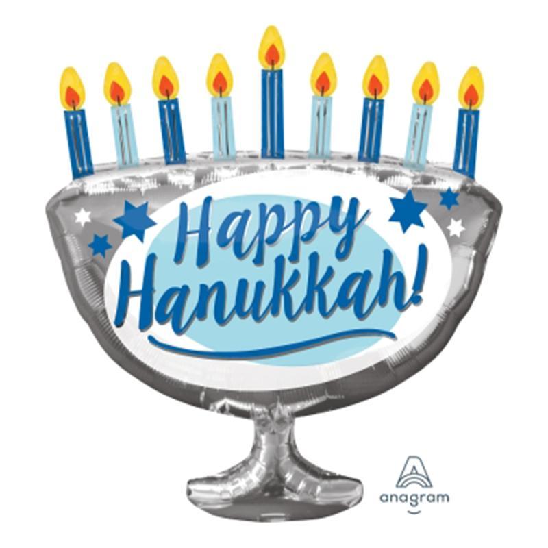 Buy Balloons Hanukkah Menorah Supershape Balloon sold at Party Expert