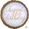 Buy Balloons Happy Birthday Pastel Foil Balloon, 18 inches sold at Party Expert