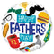 LE GROUPE BLC INTL INC Balloons "Happy Father's Day" Foil Balloon, 18 in