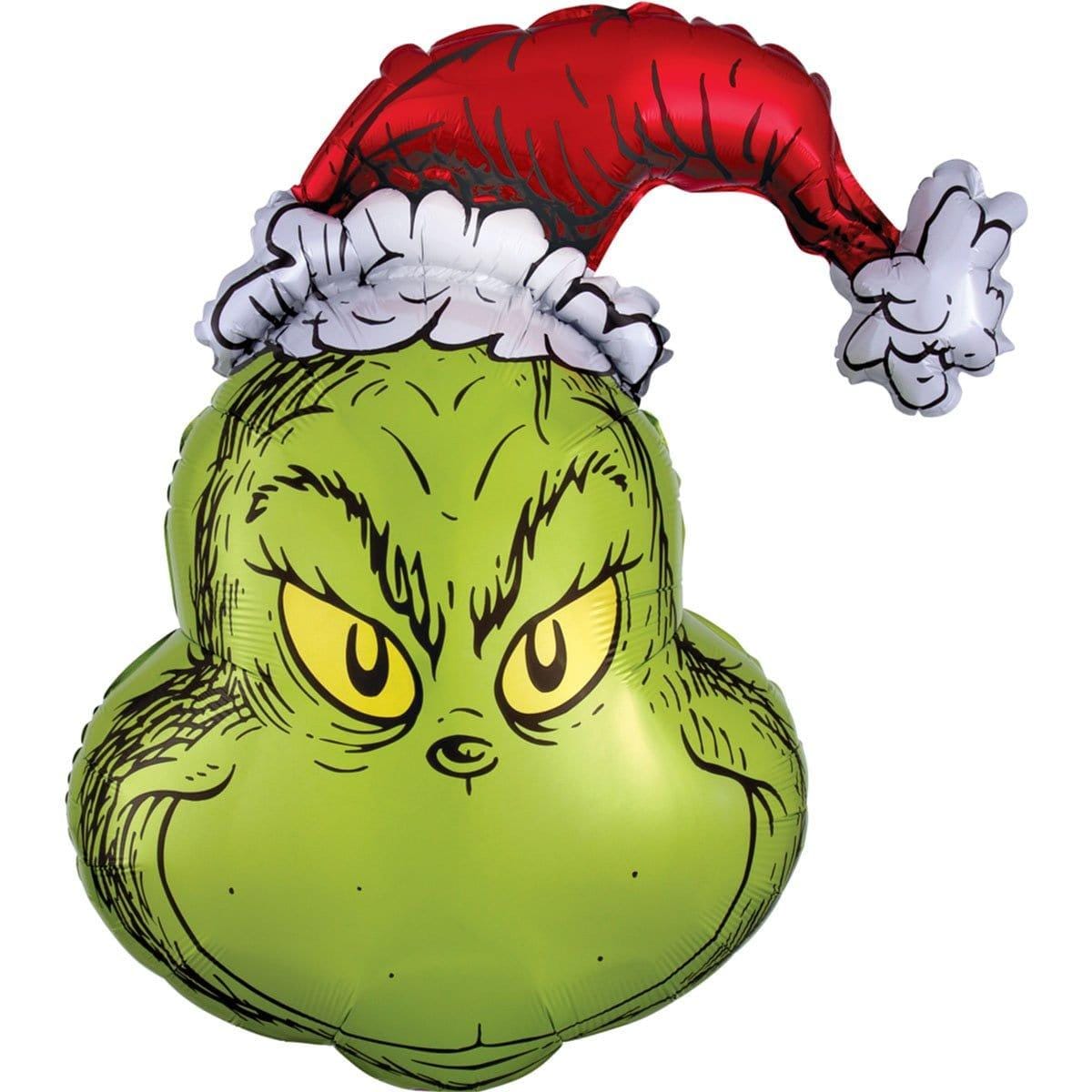 Buy Balloons How the Grinch Stole Christmas Supershape Balloon sold at Party Expert