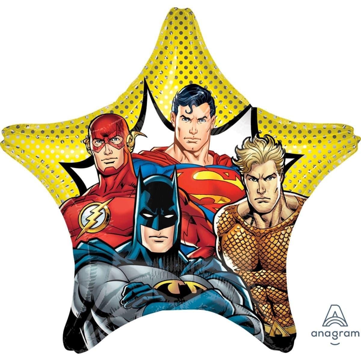 Buy Balloons Justice League Supershape Balloon sold at Party Expert