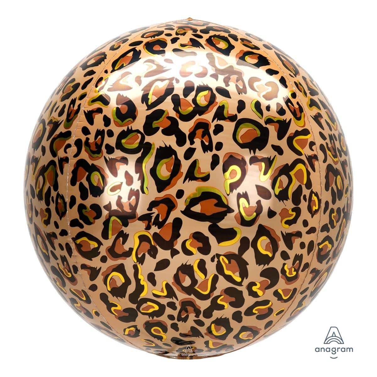 Buy Balloons Leopard Print Orbz Balloon sold at Party Expert