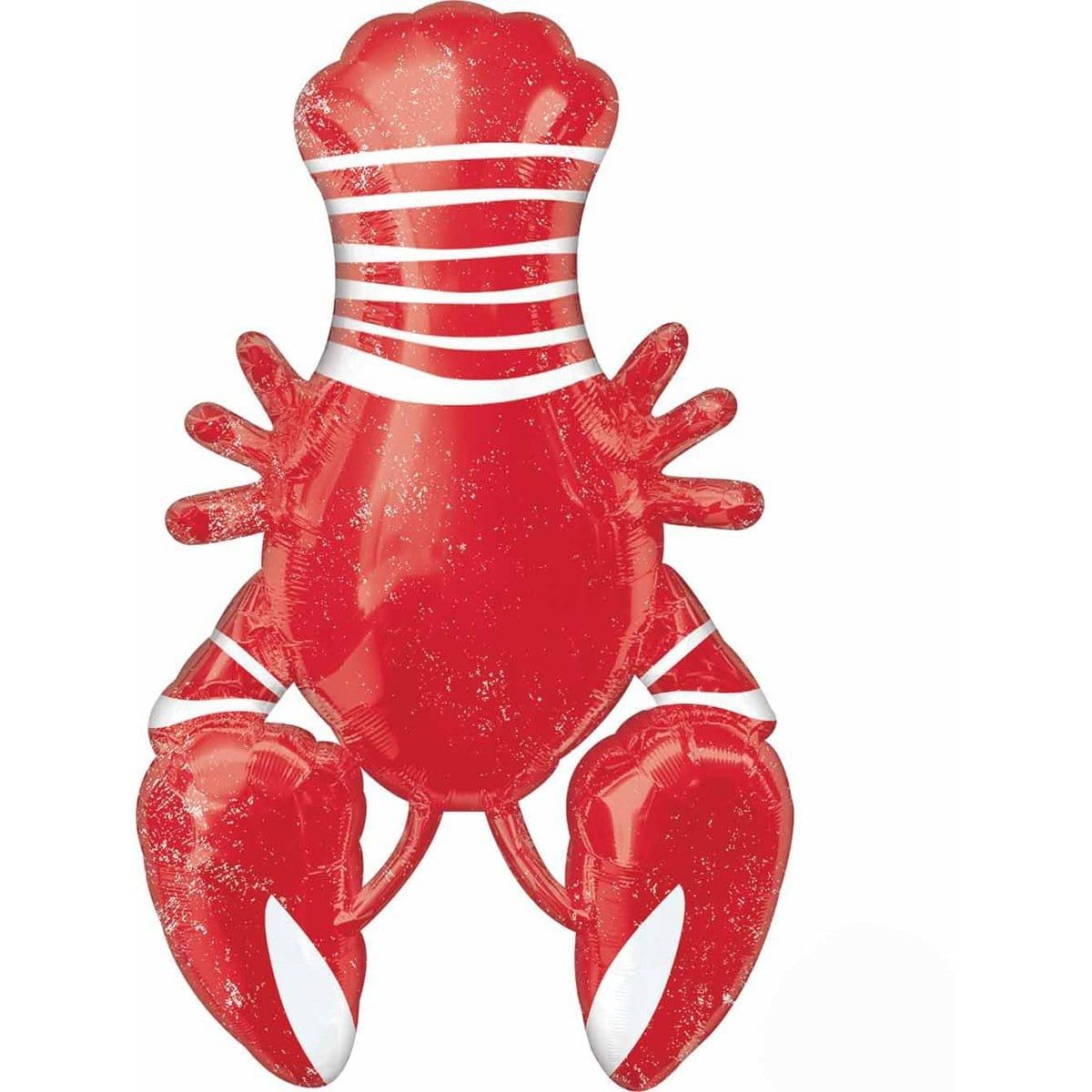 Buy Balloons Lobster Supershape Foil Balloon sold at Party Expert