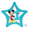Buy Balloons Mickey 1st Birthday Foil Balloon, 18 Inches sold at Party Expert