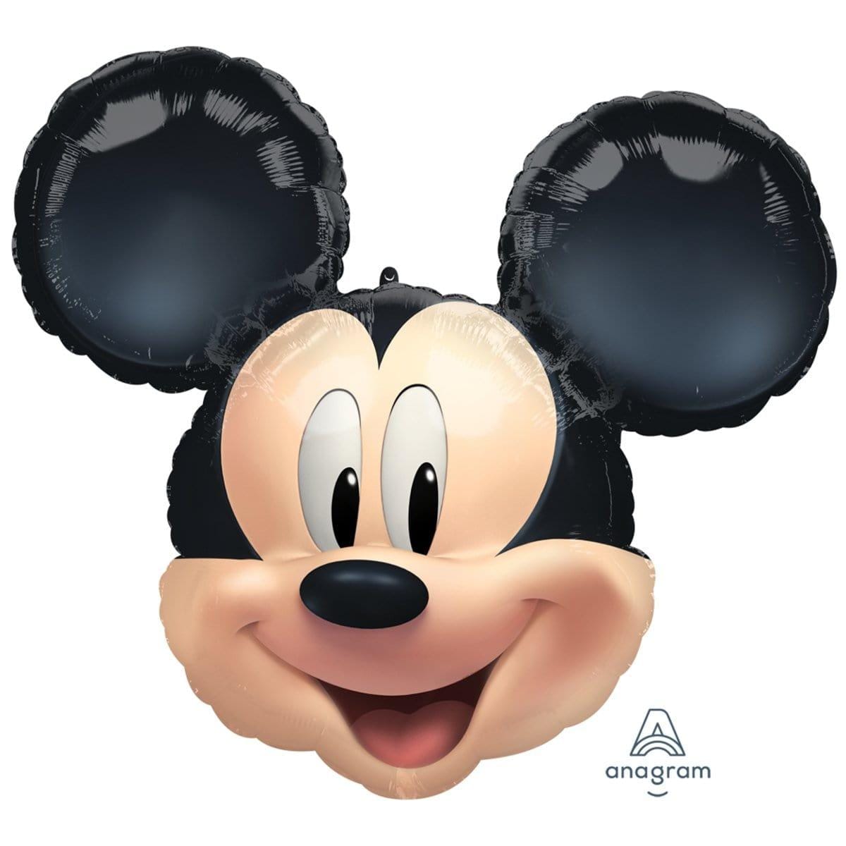 Buy Balloons Mickey Mouse Head Supershape Balloon sold at Party Expert