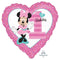 Buy Balloons Minnie 1st Birthday Foil Balloon, 18 Inches sold at Party Expert