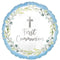 LE GROUPE BLC INTL INC Balloons My First Communion Blue Foil Balloon, 18 Inches, 1 Count 026635445085