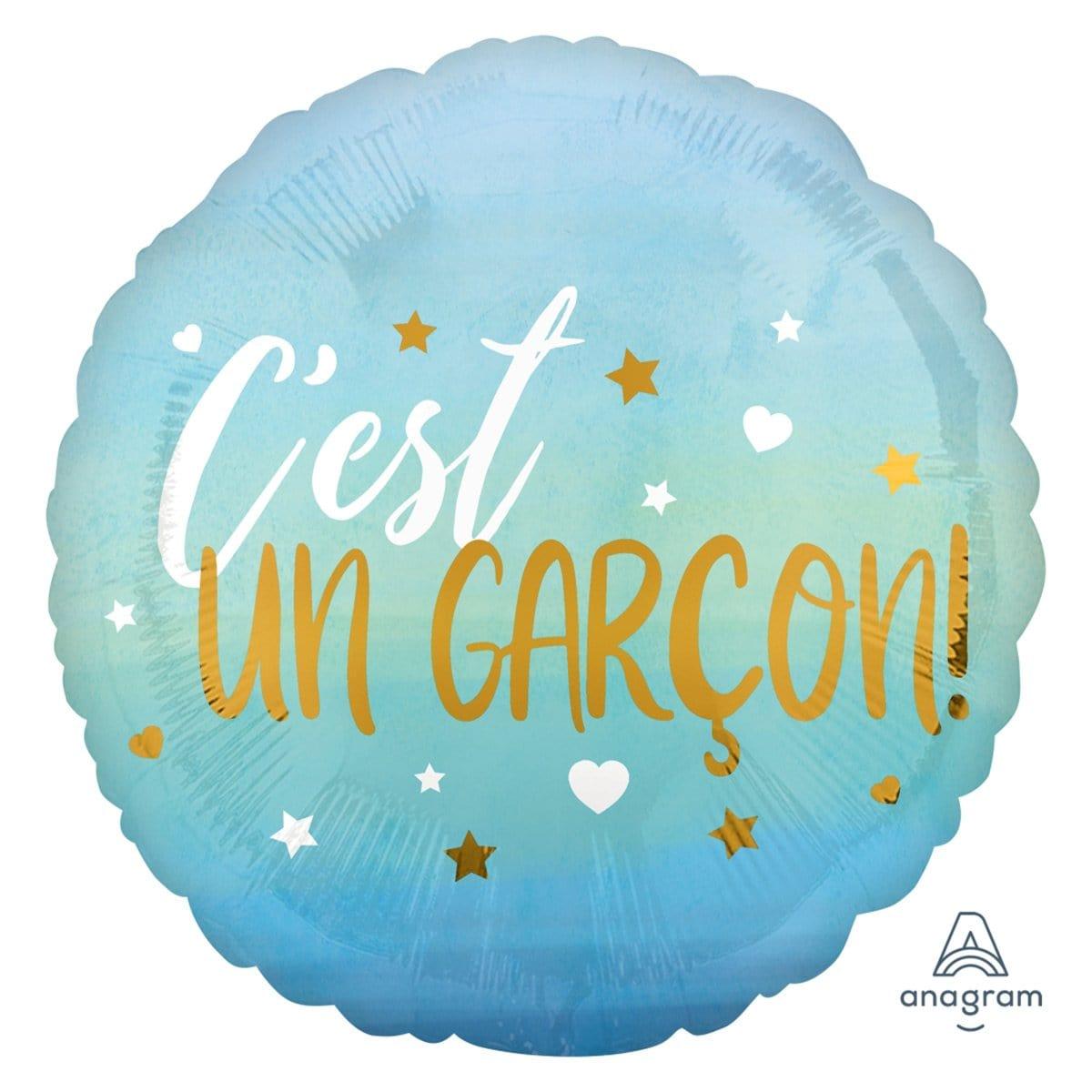 Buy Balloons Mylar 18 in. - C'est Une Garçon ! sold at Party Expert