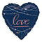 Buy Balloons Navy Love Supershape Balloon sold at Party Expert
