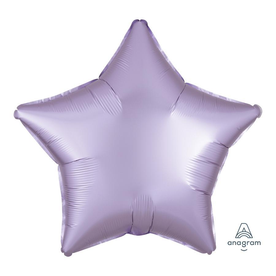 Buy Balloons Pastel Lilac Star Shape Foil Balloon, 18 Inches sold at Party Expert