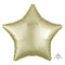Buy Balloons Pastel Yellow Star Shape Foil Balloon, 18 Inches sold at Party Expert