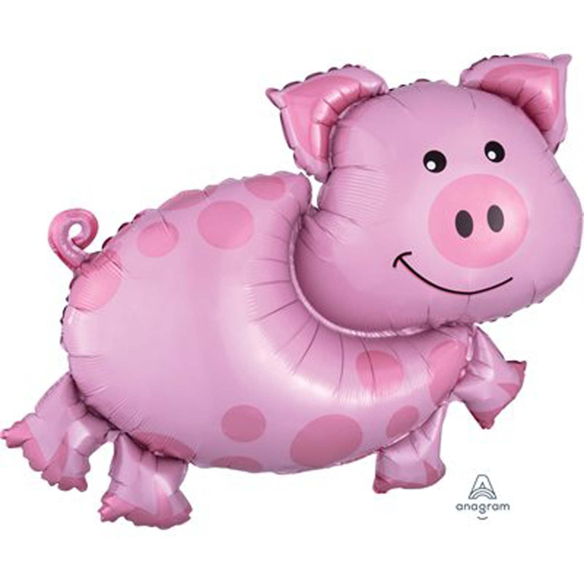 LE GROUPE BLC INTL INC Balloons Pig Supershape Foil Balloon, 35 Inches, 1 Count