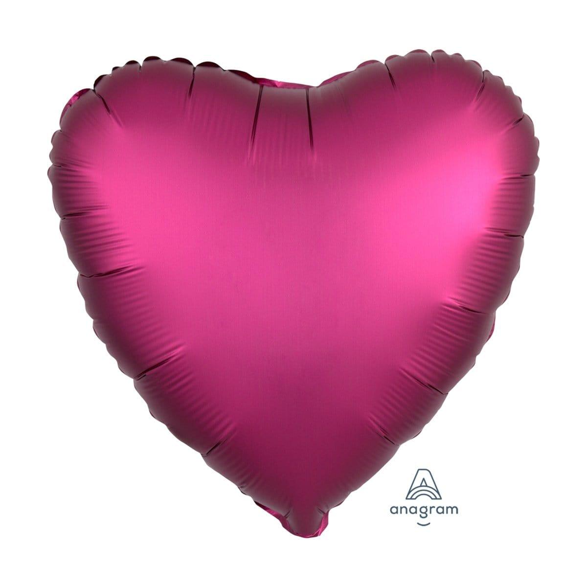 Buy Balloons Pink Heart Shape Foil Balloon, 18 Inches sold at Party Expert