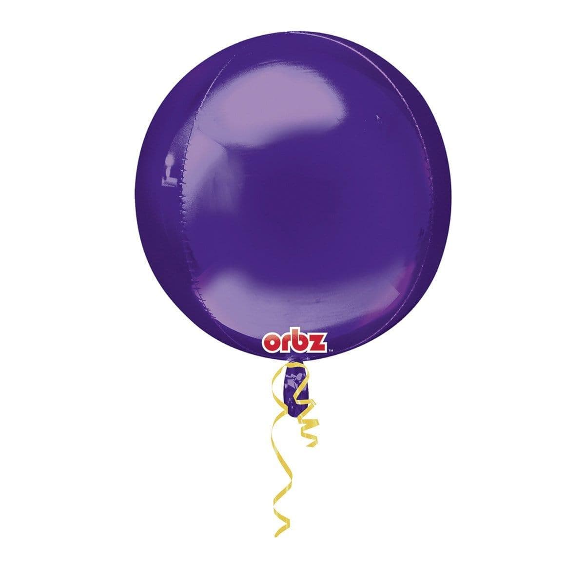 Buy Balloons Purple Orbz Balloon, 16 Inches sold at Party Expert
