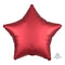 Buy Balloons Red Star Shape Foil Balloon, 18 Inches sold at Party Expert