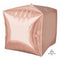 Buy Balloons Rose Gold Cubez Balloon sold at Party Expert