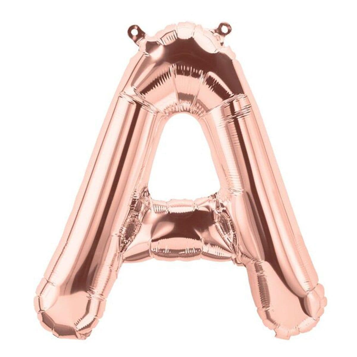 Buy Balloons Rose Gold Letter A Foil Balloon, 34 Inches sold at Party Expert