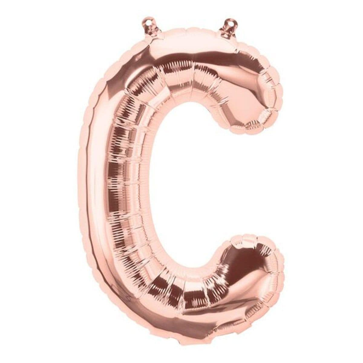Buy Balloons Rose Gold Letter C Foil Balloon, 34 Inches sold at Party Expert