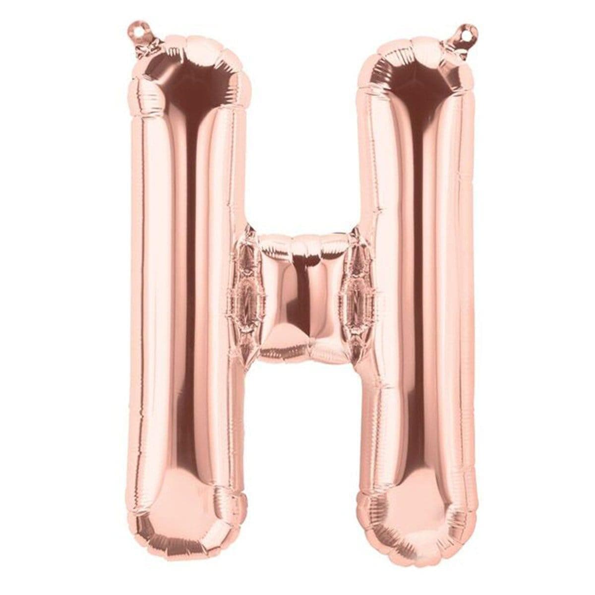 Buy Balloons Rose Gold Letter H Foil Balloon, 34 Inches sold at Party Expert