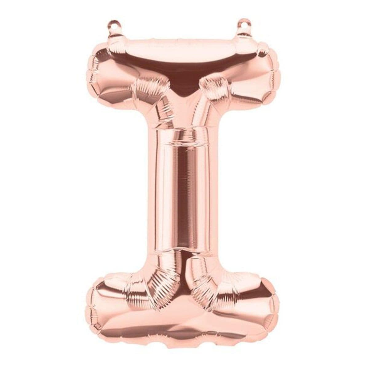 Buy Balloons Rose Gold Letter I Foil Balloon, 34 Inches sold at Party Expert