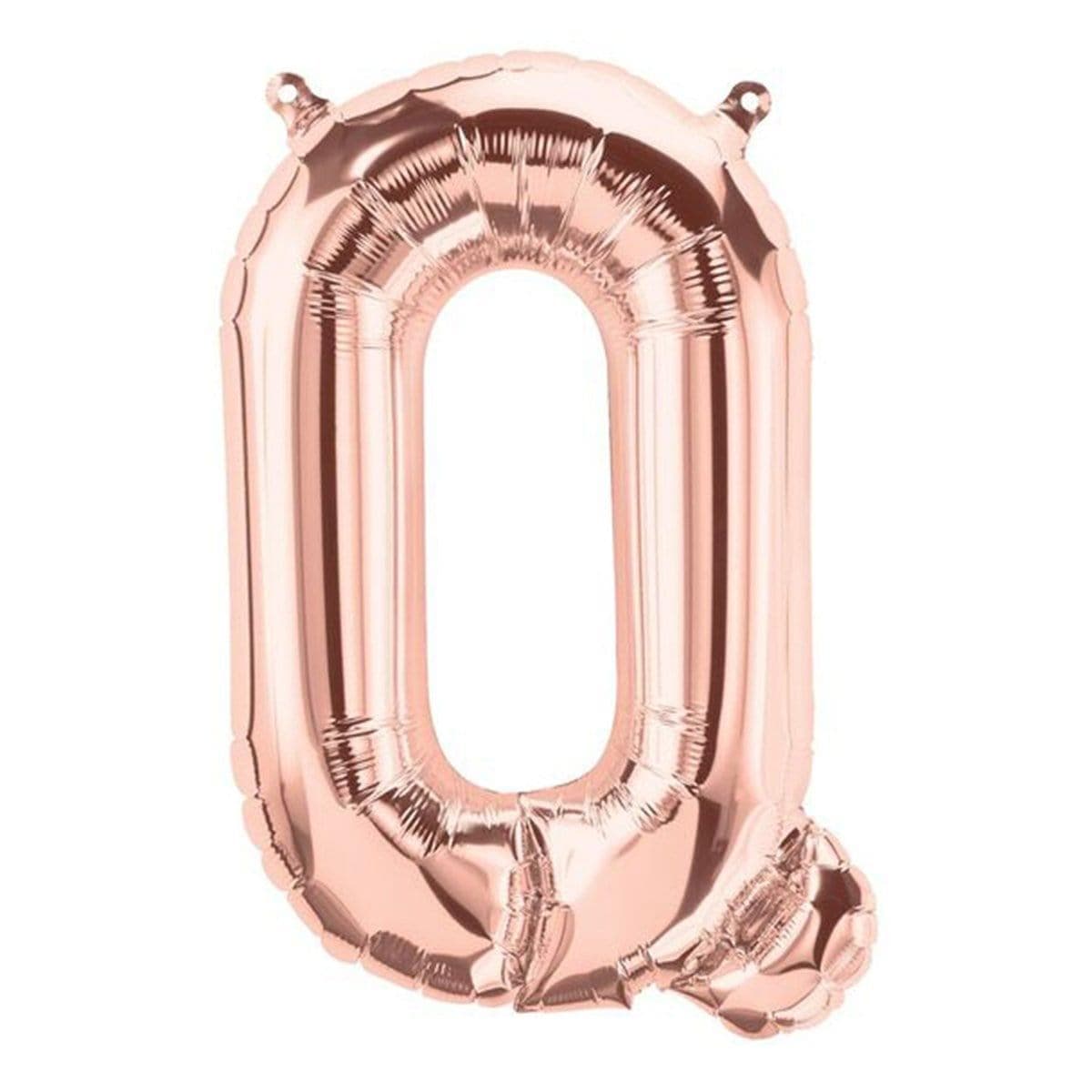 Buy Balloons Rose Gold Letter Q Foil Balloon, 16 Inches sold at Party Expert