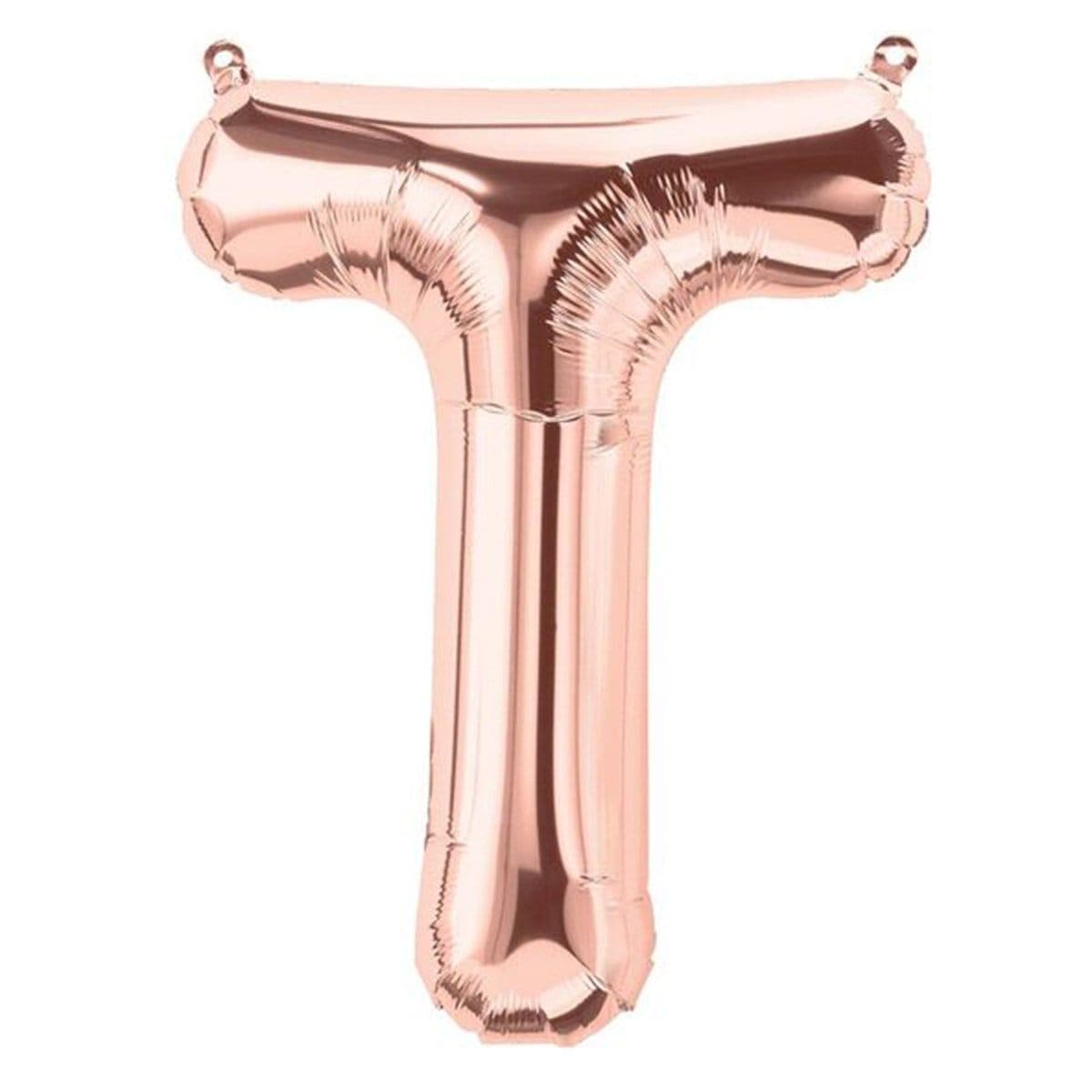 Buy Balloons Rose Gold Letter T Foil Balloon, 34 Inches sold at Party Expert