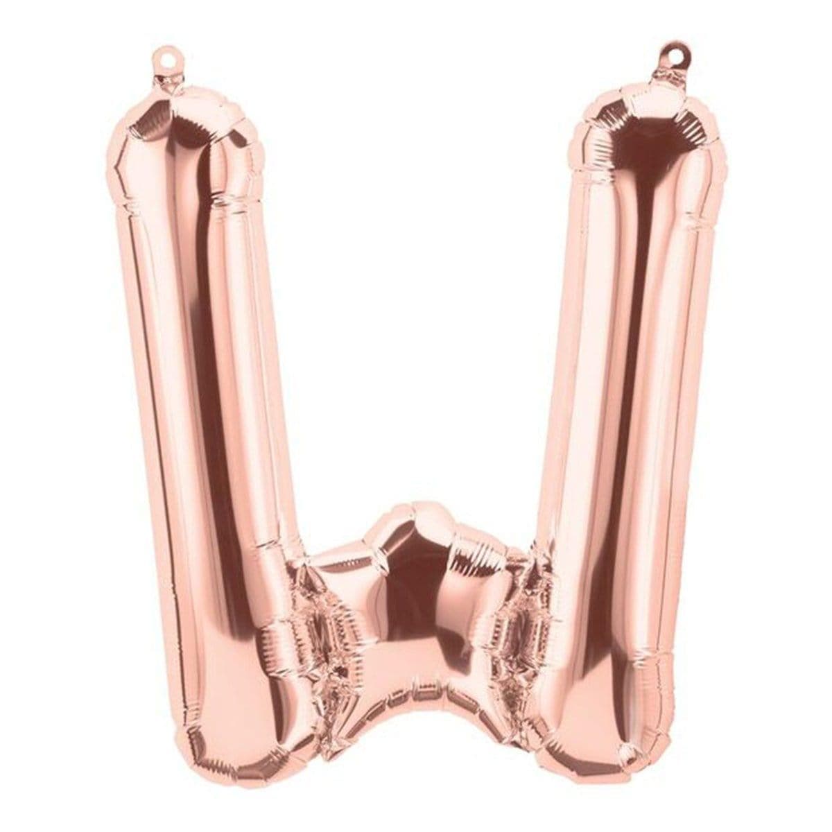 Buy Balloons Rose Gold Letter W Foil Balloon, 34 Inches sold at Party Expert