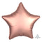 Buy Balloons Rose Gold Star Shape Foil Balloon, 18 Inches sold at Party Expert