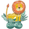 Buy Balloons Safari Animal Lion Airloonz Standing Foil Air-Filled Balloon sold at Party Expert