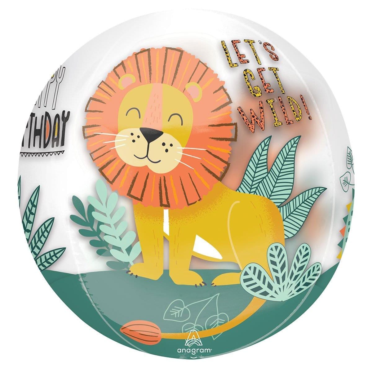 Buy Balloons Safari Animals Party Orbz Balloon sold at Party Expert
